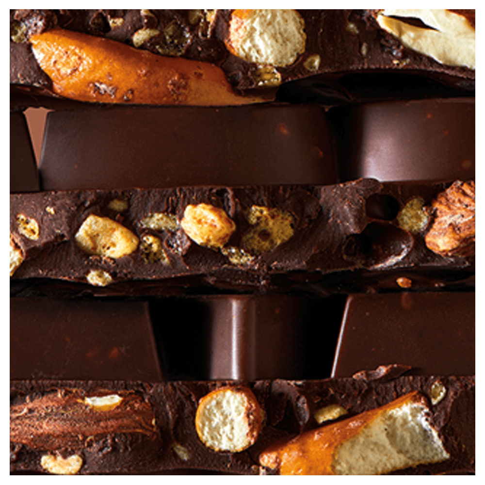 Fatso's Home Run Salted Pretzel, Whole Almond and Honeycomb Dark Chocolate Bar 150g